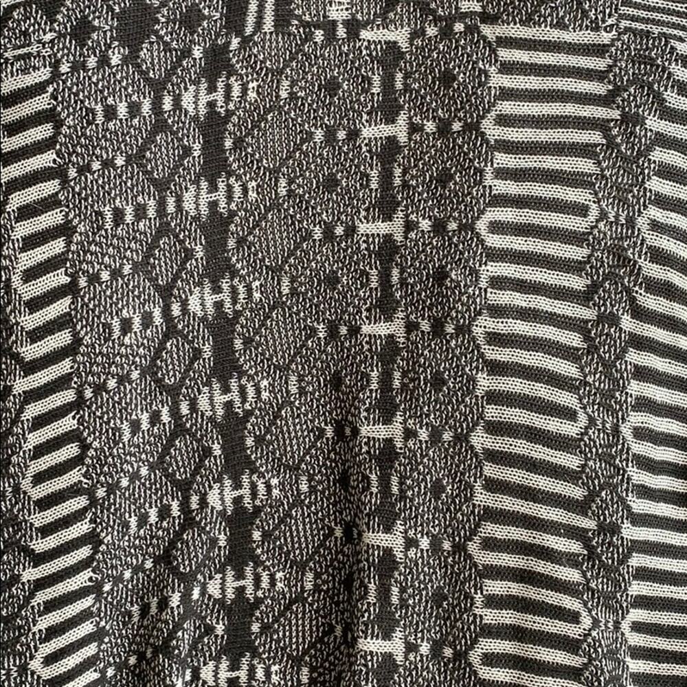 Sun & Shadow Aztec Open Front Cardigan Sweater S - image 6
